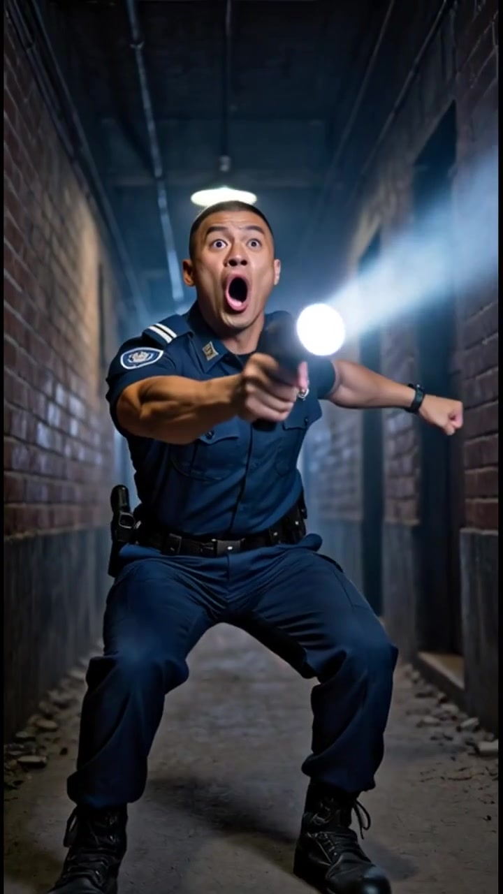 巷弄惊现冰封异能！警察当场吓傻